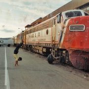 1981 Alaska Anchorage Train Station